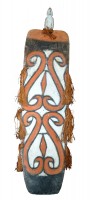 Grand Bouclier Asmat - Artistes de Papouasie