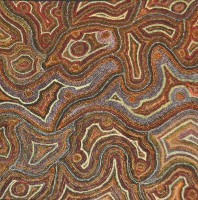 Ngapa Jukurrpa Angelina - Linda Syddick Napaltjarri