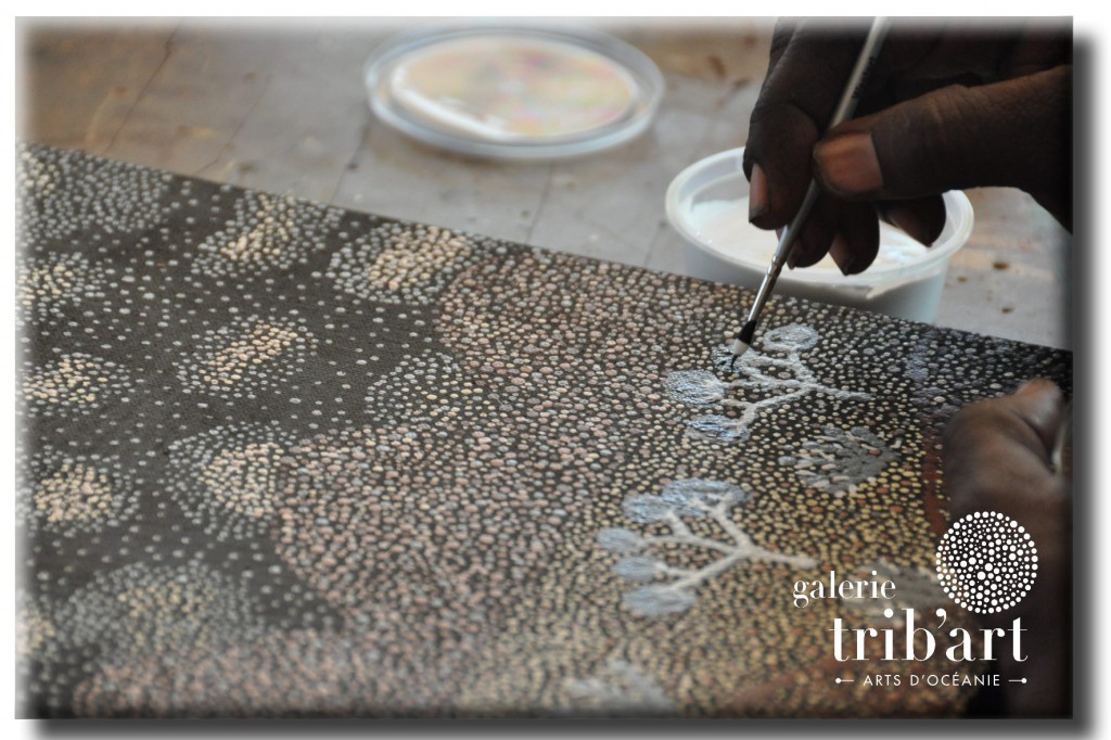 "Œuvres réalisées par les artistes aborigènes du Barkly"