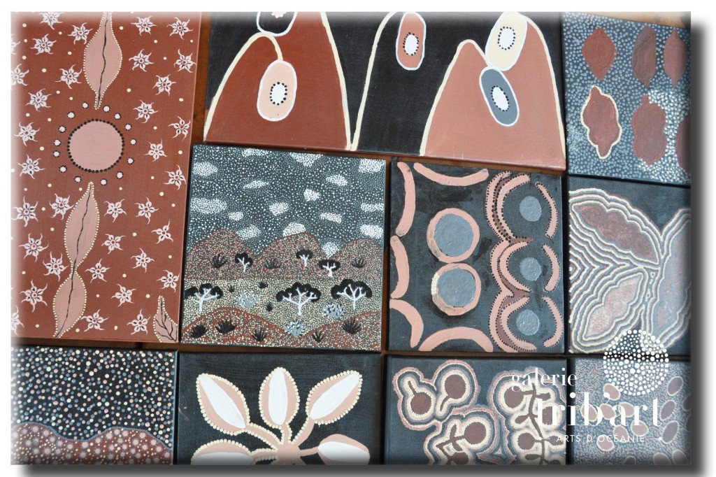 "Œuvres réalisées par les artistes aborigènes du Barkly"